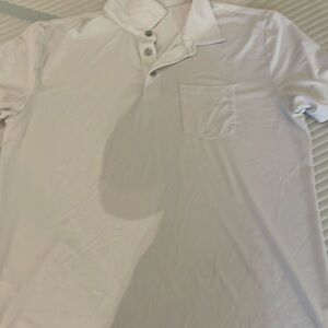 Vuori Golf Shirt with Troubadour logoo